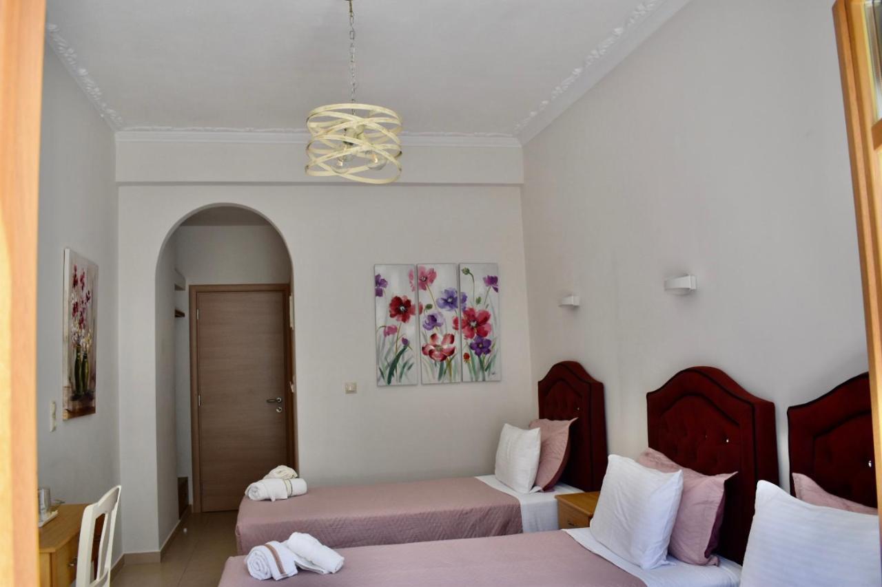 Minoa Hotel ناوسا المظهر الخارجي الصورة