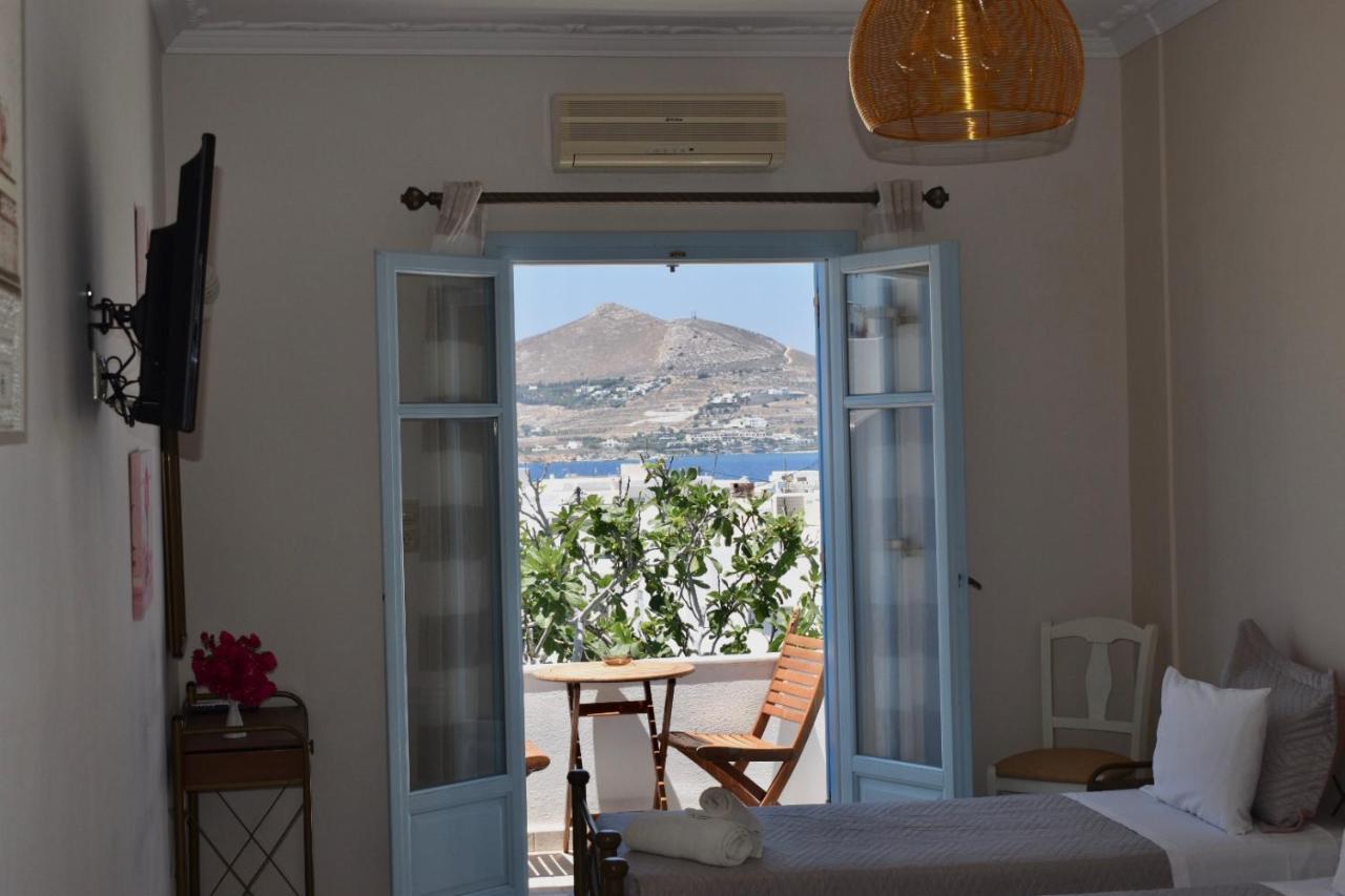 Minoa Hotel ناوسا المظهر الخارجي الصورة
