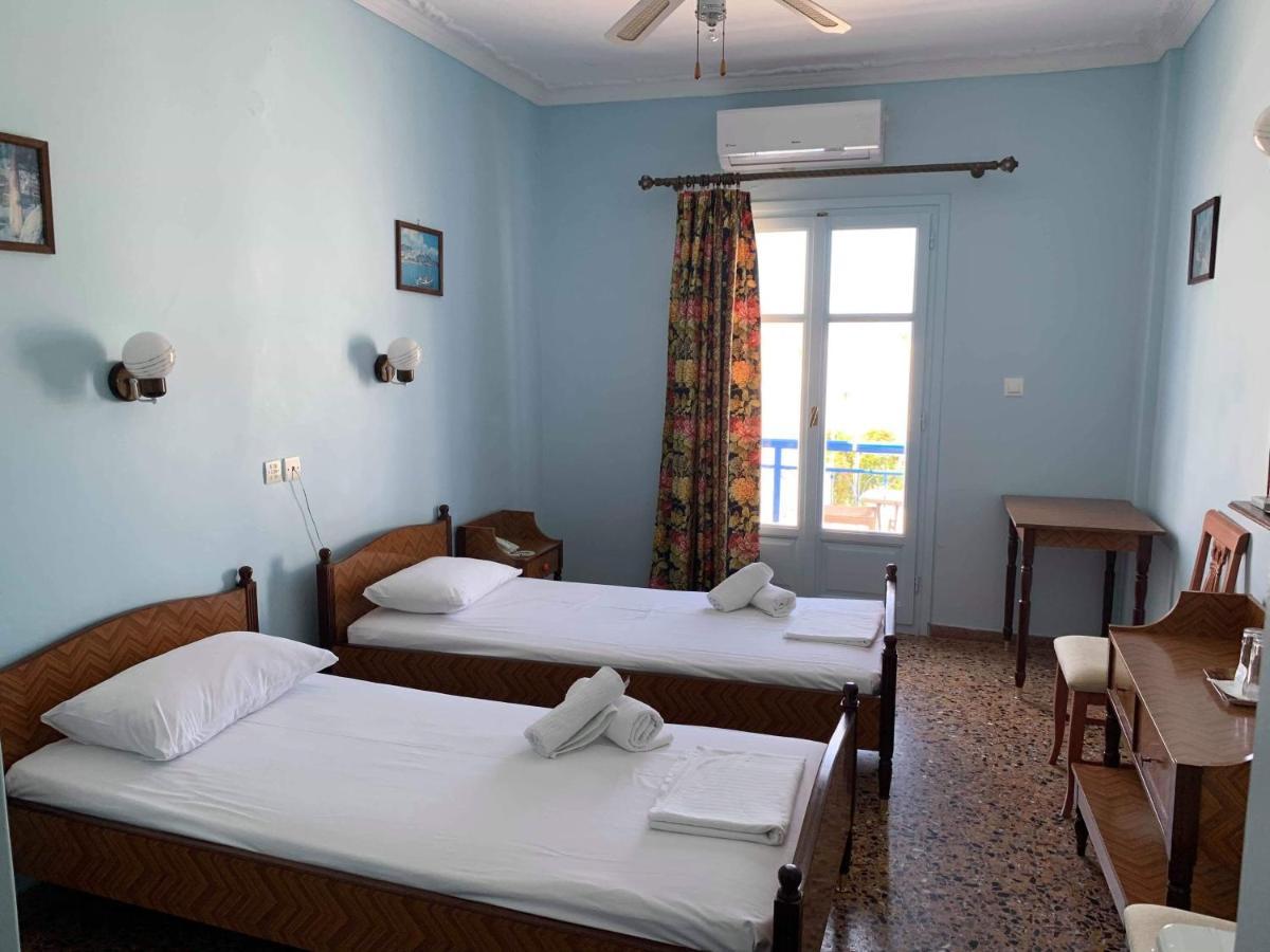Minoa Hotel ناوسا المظهر الخارجي الصورة